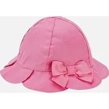 Kojenecká čepice Klobouček Mayoral dívčí - vel. 74 - tmavě růžová, 74 (6-9 měs.)