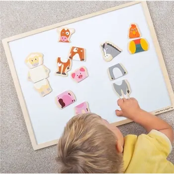 Bigjigs Toys Magnetky Zvířátka z farmy