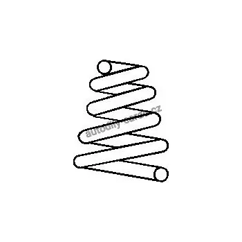 Pružina tlumiče pérování SACHS SA 997 635
