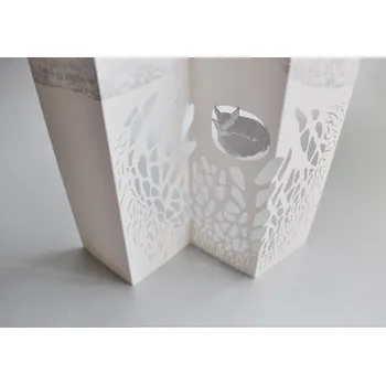 Porigami přání s obálkou Liška, 11x 22 cm