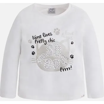 Dívčí tričko Tričko dívčí cat Mayoral - vel. 104, 110 - 104