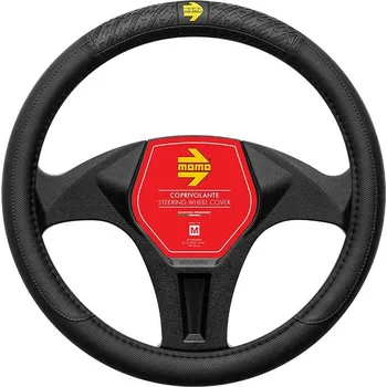 Držák do auta Potah na volant Momo MOMLSWC0VIPBK (Ø 38-39 cm)