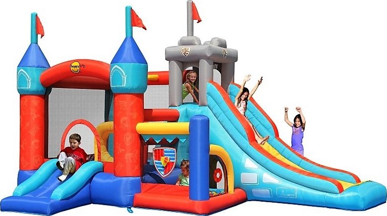 Happy Hop Multifunkční hrací centrum 13 v 1 Rytířský hrad