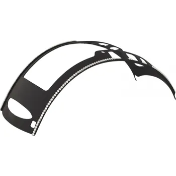 Jezdecká přilba OneK Díl vyměnitelný k helmám ONE･K, Swarovski, bílý Obvod hlavy: 55-62 cm