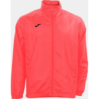 Dívčí bunda Pánská/Chlapecká sportovní bunda JOMA RAINJACKET IRIS DARK ORANGE FLUOR Velikost: 104, Barva: CORAL FLUOR