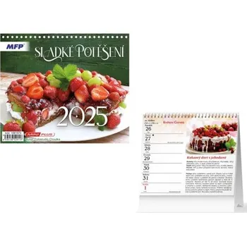 Kalendář Sladké potěšení 2025 - stolní kalendář