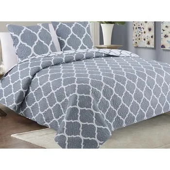 Prostěradlo Přehoz Euromat polyester 220 cm x 240 cm bílý