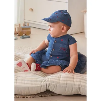 Dívčí šaty Šaty Mayoral džínové 1827 - vel. 62,68,74 - 62 (2-4 měs.)