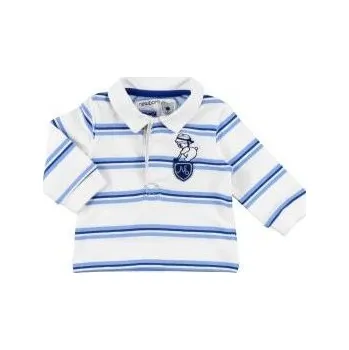 Chlapecké tričko Proužkaté polo Mayoral - vel.74 - 74 (6-9 měs.), bílá