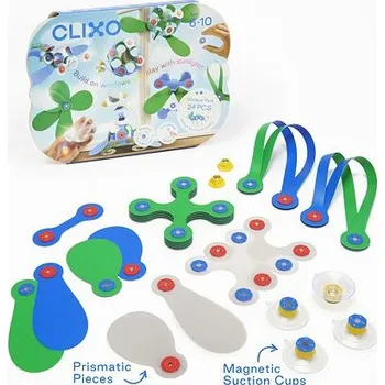ostatní stavebnice CLIXO Window - magnetická stavebnice 24 kusů