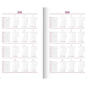 Diář Denní diář Aprint Neo 2025 růžový