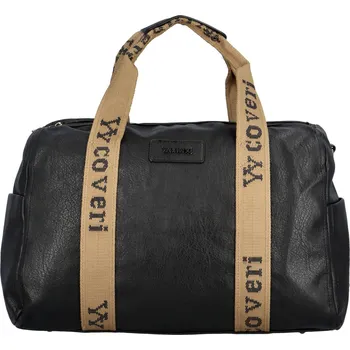 Kabelka Cestovní dámská koženková taška Gitara, černá