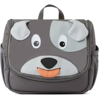 Kosmetická taška Dětská kosmetická taštička Affenzahn Washbag Dog David - grey
