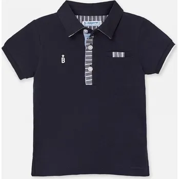 Chlapecké tričko Polo chlapecké Mayoral modrá navy - vel. 92