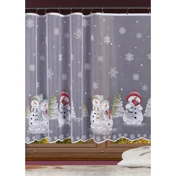 Metrážová žakarová záclona M24-130