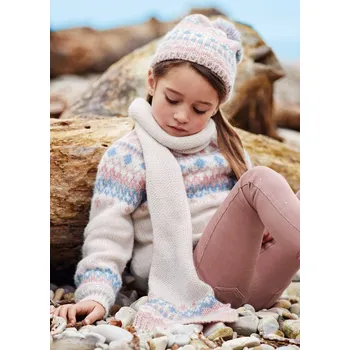 Dívčí svetr Svetr dívčí Mayoral s norksým vzorem 4305 - vel. 110,116,122,128 - 128