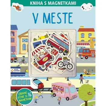 Umění Kniha s magnetkami V meste