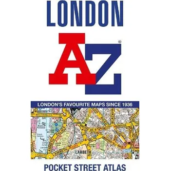 Cizí jazyk London A-Z Pocket Atlas - A-Z Maps