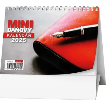 Kalendář MINI daňový kalendář 2025 - stolní kalendář