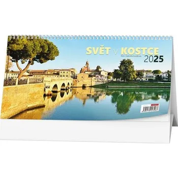 Kalendář Svět v kostce 2025 - stolní kalendář