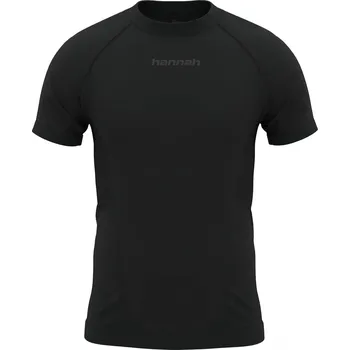 Pánské termo triko HANNAH ACTIVE TS S/S ANTHRACITE XXXL
