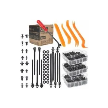 Sada nářadí Plastové příchytky auto čalounění, různé rozměry, včetně nářadí, sada