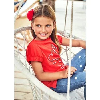 Dívčí tričko Tričko dívčí Hearts Mayoral - vel. 92,104,122,128 - 104