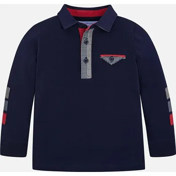 Polo chlapecké Mayoral - vel. 98,128 - modrá, 98 (3 roky)