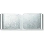Ideal Lux CLIP AP2 mini nástěnné svítidlo 2x G9 LED 3W 370lm 3000K 25cm IP20, stříbrné