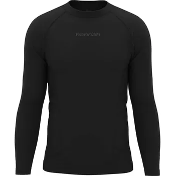 Pánské termo triko HANNAH ACTIVE TS L/S ANTHRACITE XXXL