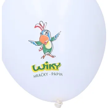 Balónek Balónek Wiky bílý