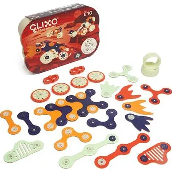 ostatní stavebnice CLIXO Mars Rovers - magnetická stavebnice 30 kusů