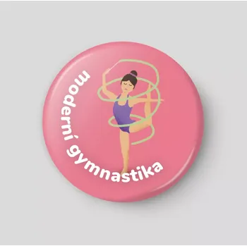 Magnetická kreslící tabulka Moderní gymnastika - plánovací magnetka