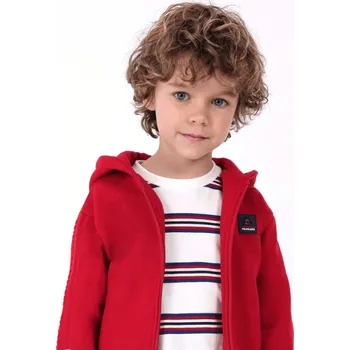 Chlapecká mikina Mikina chlapecká Mayoral červená 4444 - vel. 104,110,116,122 - 116