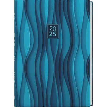 Kancelářské potřeby Denní diář 2025 Adam Lamino B6 Vlny