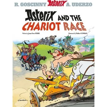 Umění Asterix 37. Asterix and the Chariot Race