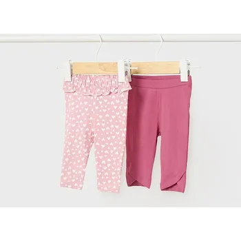 Dívčí legíny Set 2x dívčí legíny Mayoral 1761 - vel. 2-4, 4-6, 6-9 měsíců - 6-9m (vel. 75)