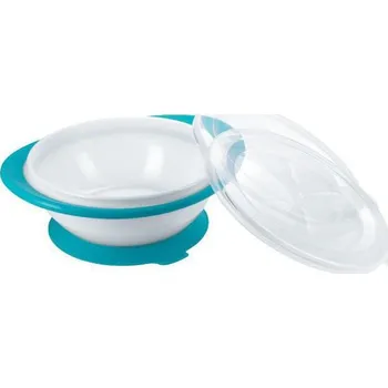 NUK Miska na krmení Easy Learning Tyrkysová