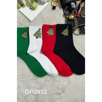 Pánské ponožky Ponožky QR2452 BIANCO UNI