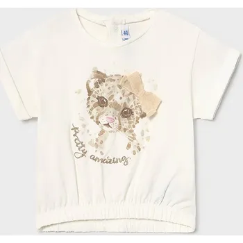 Dívčí tričko Tričko cat dívčí Mayoral - vel. 80,86,92 - 92 (2 roky)