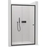 Cerano Varone CER-DY505B-140-195 dveře 140 cm čiré černé