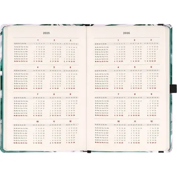 Diář Týdenní diář Monstera 2025