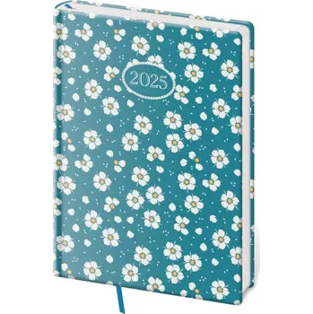 Diář Týdenní diář 2025 A5 Vario Lyra Flowers