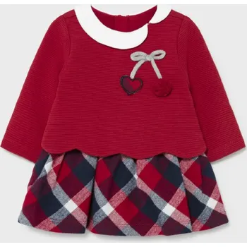 Dívčí šaty Šaty Ecofriends Red Mayoral 2806 - vel.80,86 - 86 (18 měs.)