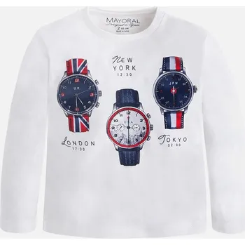 Tričko watch Mayoral - vel. 128 - bílá, 128