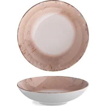 Talíř Langenthal Isabelle K0009 talíř polohluboký 26 cm, dekor Stone ginger