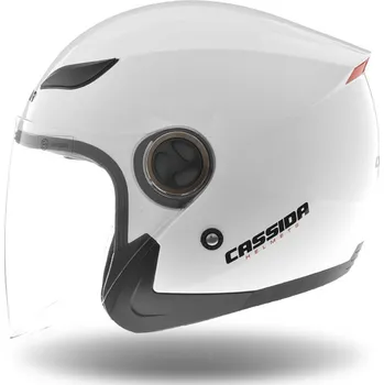 Helma na motorku Cassida Reflex bílá