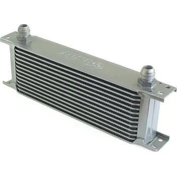 Autodíl Chladič oleje TurboWorks 13-řádků 260x100x50 AN10 stříbrný