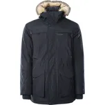 Pánská zimní bunda s kožíškem Hi-Tec Lassero Velikost: L / Barva: tmavě modrá