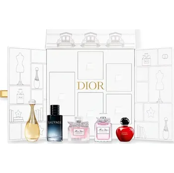 Dámský parfém Christian Dior Le Mini 30 Montaigne set - 5x miniatúrka - Jadore Edp 5ml + Sauvage Edt 10ml + Miss Dior 2021 Edp 5ml + Miss Dior Blooming Bouquet 2023 Edt 5ml + Hypnotic Poison Edt 5ml pre ženy Parfumovaná voda